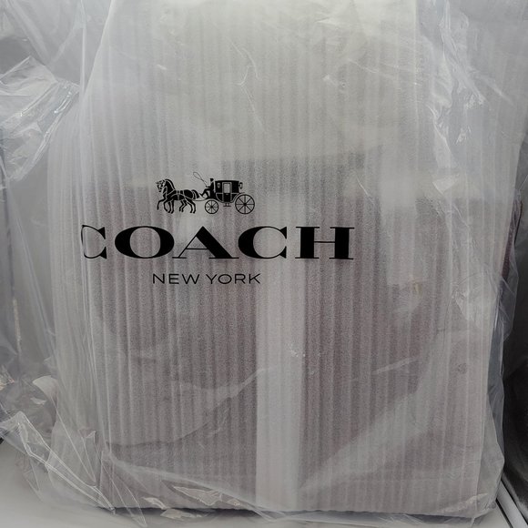 Coach Mollie Tote CC750 Wine Multi - Picture 8 of 8